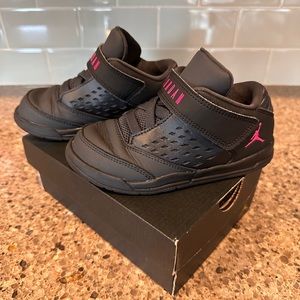 Youth Air Jordan's Velcro Low Tops